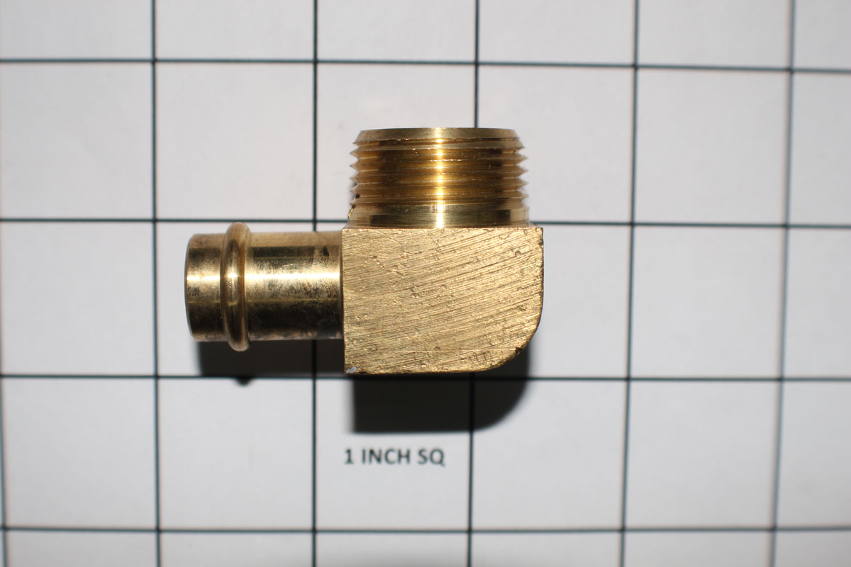 FITTING 3/4 X 5/8 SHORT BRASS ELBOW