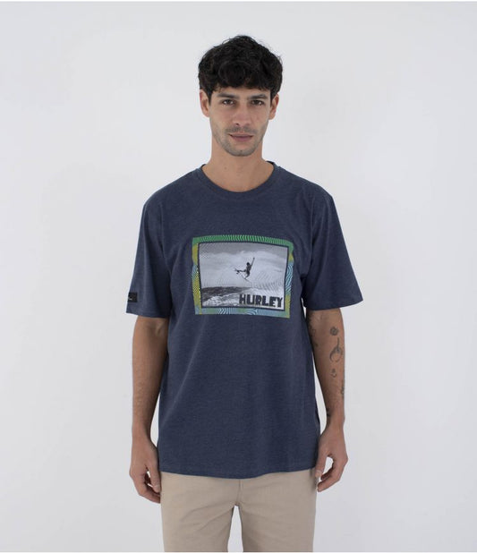 Hurley T-Shirt short sleeve men - Aerial