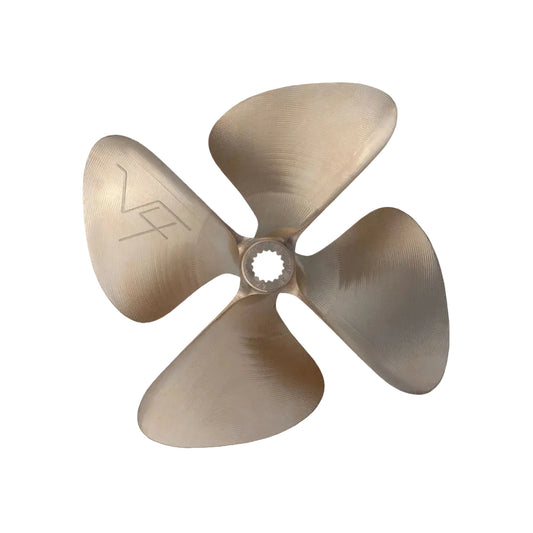 OJ WakePro V4 4 Blade 16" x 14" LH 1 1/4" Propeller