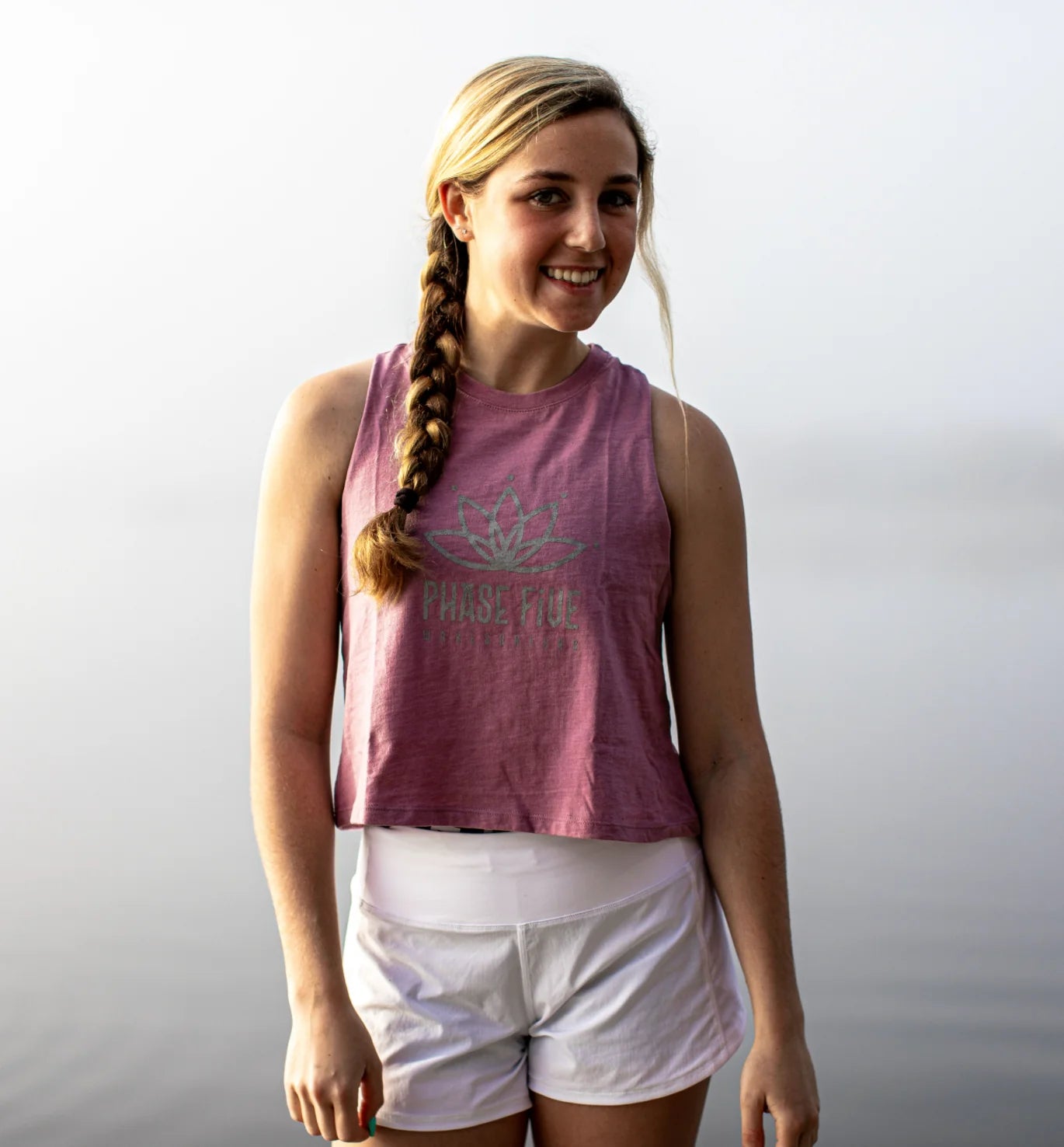 Майка Phase Five Lotus Crop Racerback