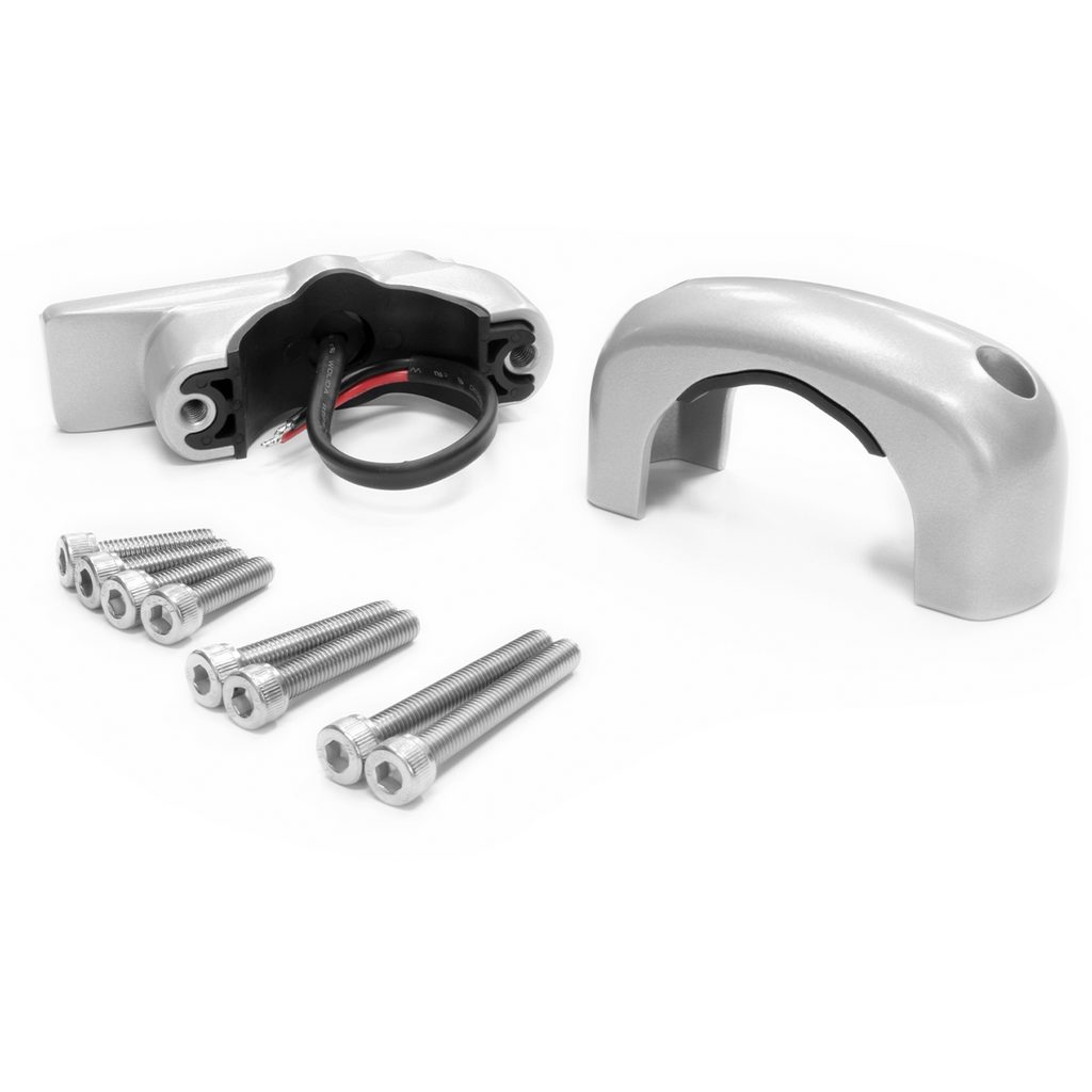ADP TC3-F-SILVER | Wet Sounds Silver Aluminum Clamp For Tube Diameter 1 7/8” To 3”
