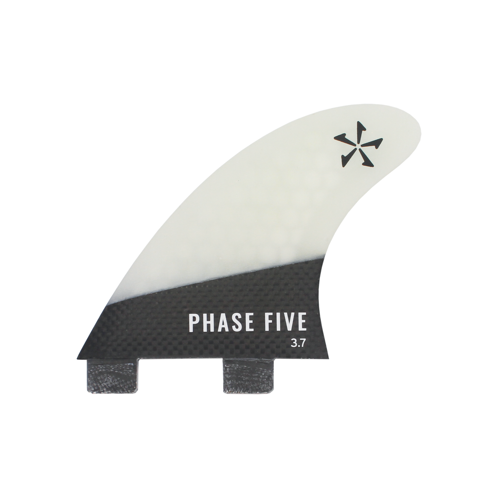 PHASE FIVE CARBON 3.7 TWIN FIN SET (*color may vary)