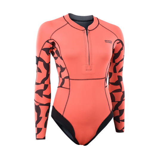 ION Wetsuit Amaze Hot Shorty 1.5 LS Front Zip women