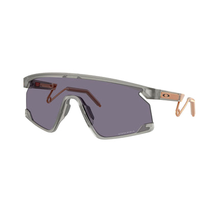 Oakley BXTR Metal Transparent Grey Prizm Grey Sunglasses