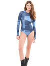 SURF BODYSUIT DENIM