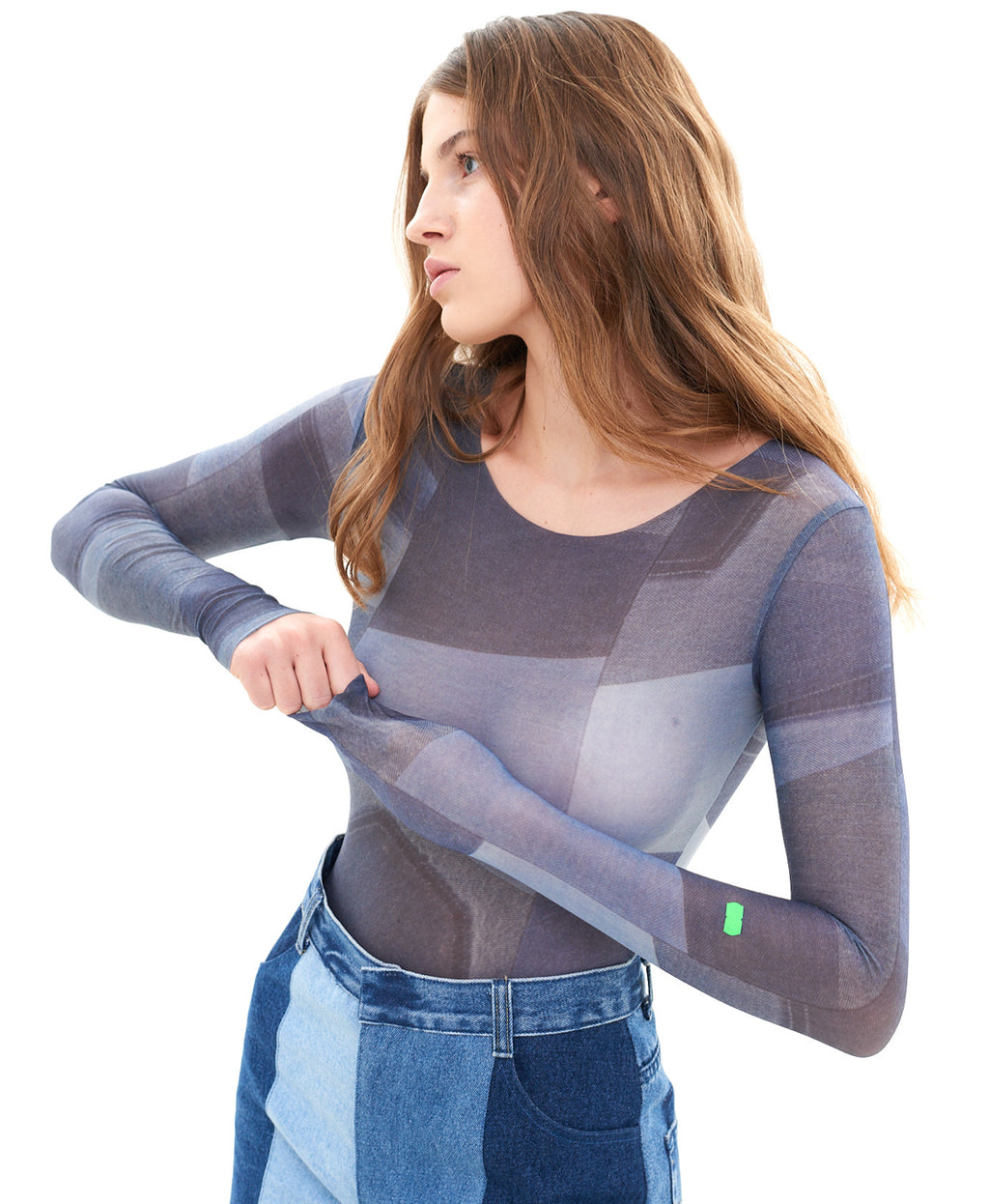 CITY BODYSUIT DENIM