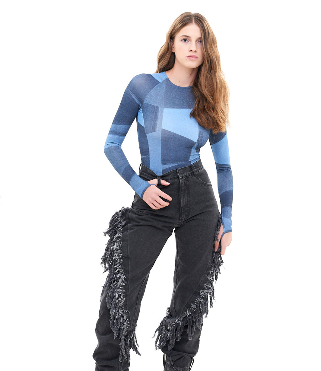 SURF BODYSUIT DENIM