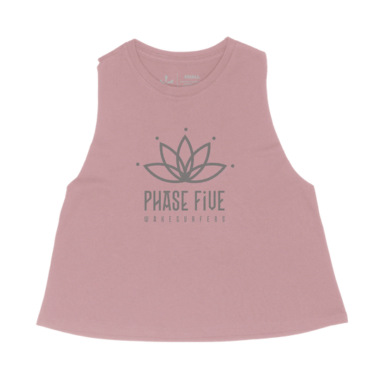 Phase Five Lotus Crop Racerback Tank