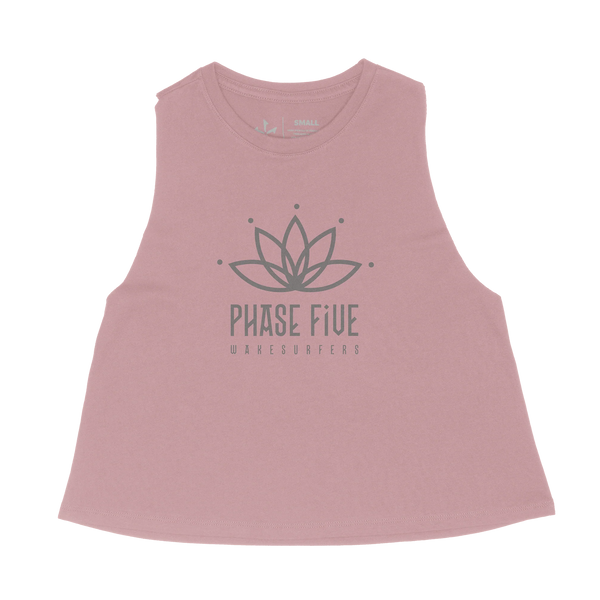 Phase Five Lotus Crop Racerback Tank