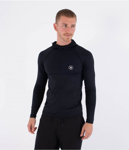 Чоловічий лонгслів лайкр Icon hooded Hurley