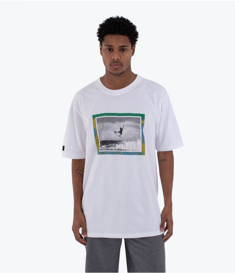 Hurley T-Shirt short sleeve men - Aerial