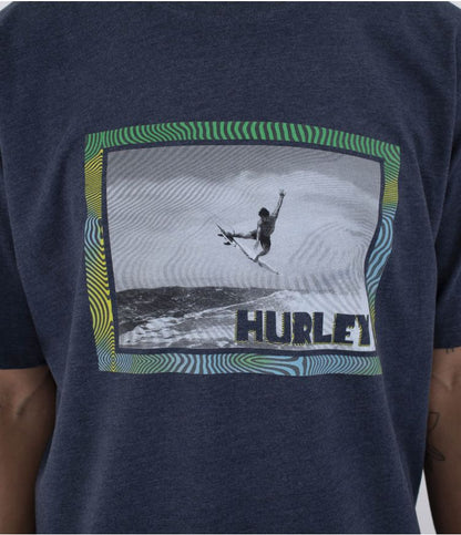 Hurley T-Shirt short sleeve men - Aerial