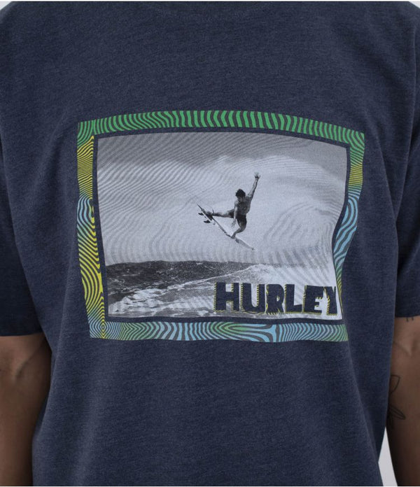 Hurley T-Shirt short sleeve men - Aerial