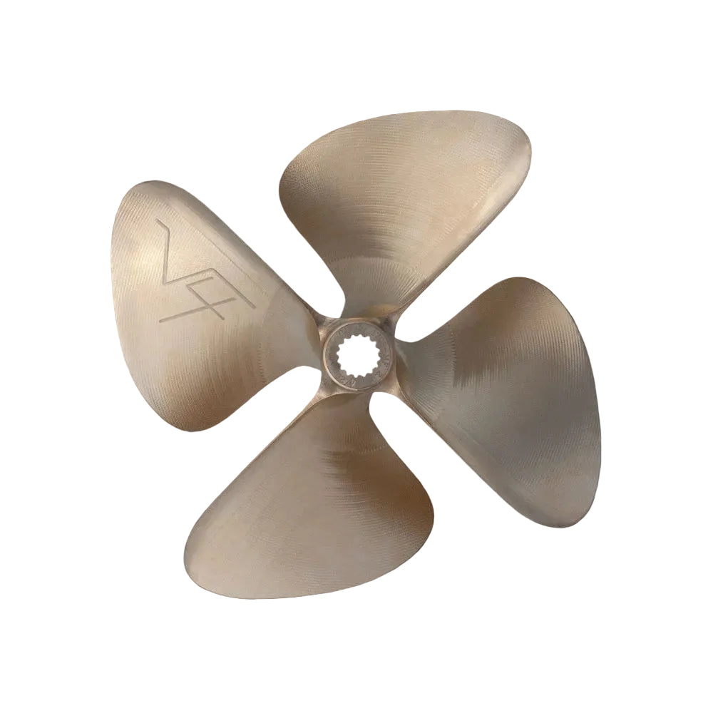 OJ WakePro V4 4 Blade 16" x 14" LH 1 1/4" Propeller