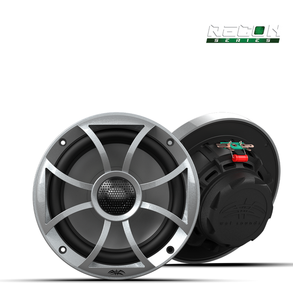 RECON 6-S | RECON Series 6.5-inch High-Output Component Style Coaxial Speakers w/ XS-Silver Grilles