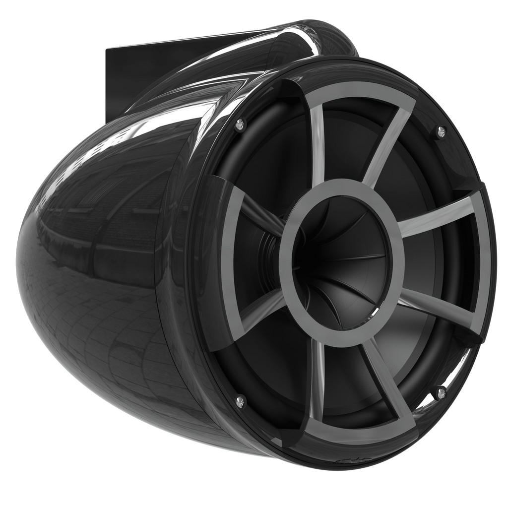 REV10 Black V2 | Wet Sounds Revolution Series 10" Black Tower Speakers