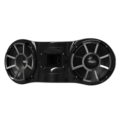 REV 410 Black V2 | Подвійна 10-дюймова чорна колонка Wet Sounds серії Revolution