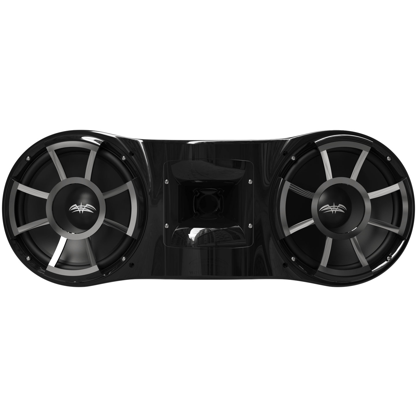 REV 410 Black V2 | Подвійна 10-дюймова чорна колонка Wet Sounds серії Revolution