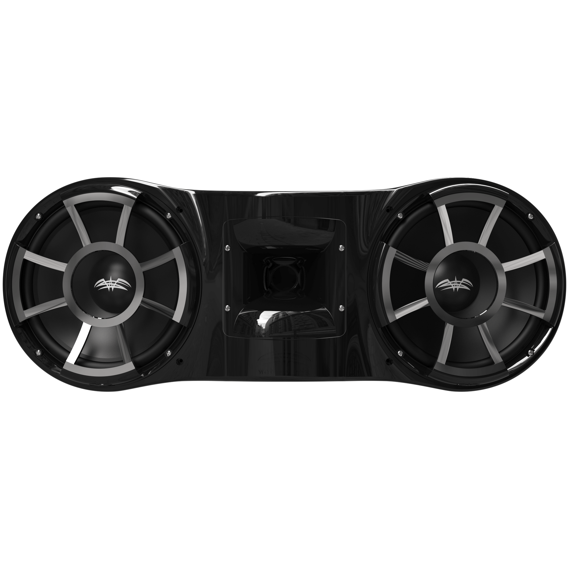 REV 410 Black V2 | Подвійна 10-дюймова чорна колонка Wet Sounds серії Revolution