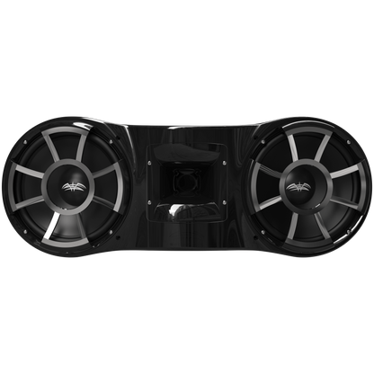 REV 410 Black V2 | Подвійна 10-дюймова чорна колонка Wet Sounds серії Revolution
