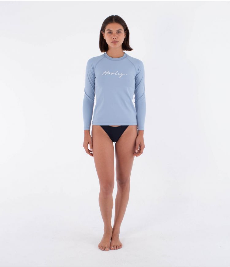 Lycra long sleeve women Rash Hurley