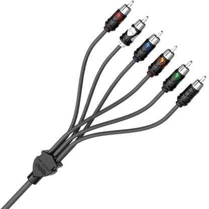 RCA-6CH 23FT WET WIRE | 23FT 6-канальний RCA кабель