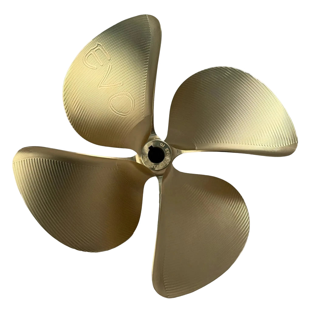 OJ WakePro V3 4 Blade 15.5" x 18" LH 1 1/8" Propeller