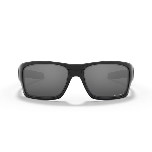 Oakley Turbine Polished Black Prizm Black Polarized Sunglasses
