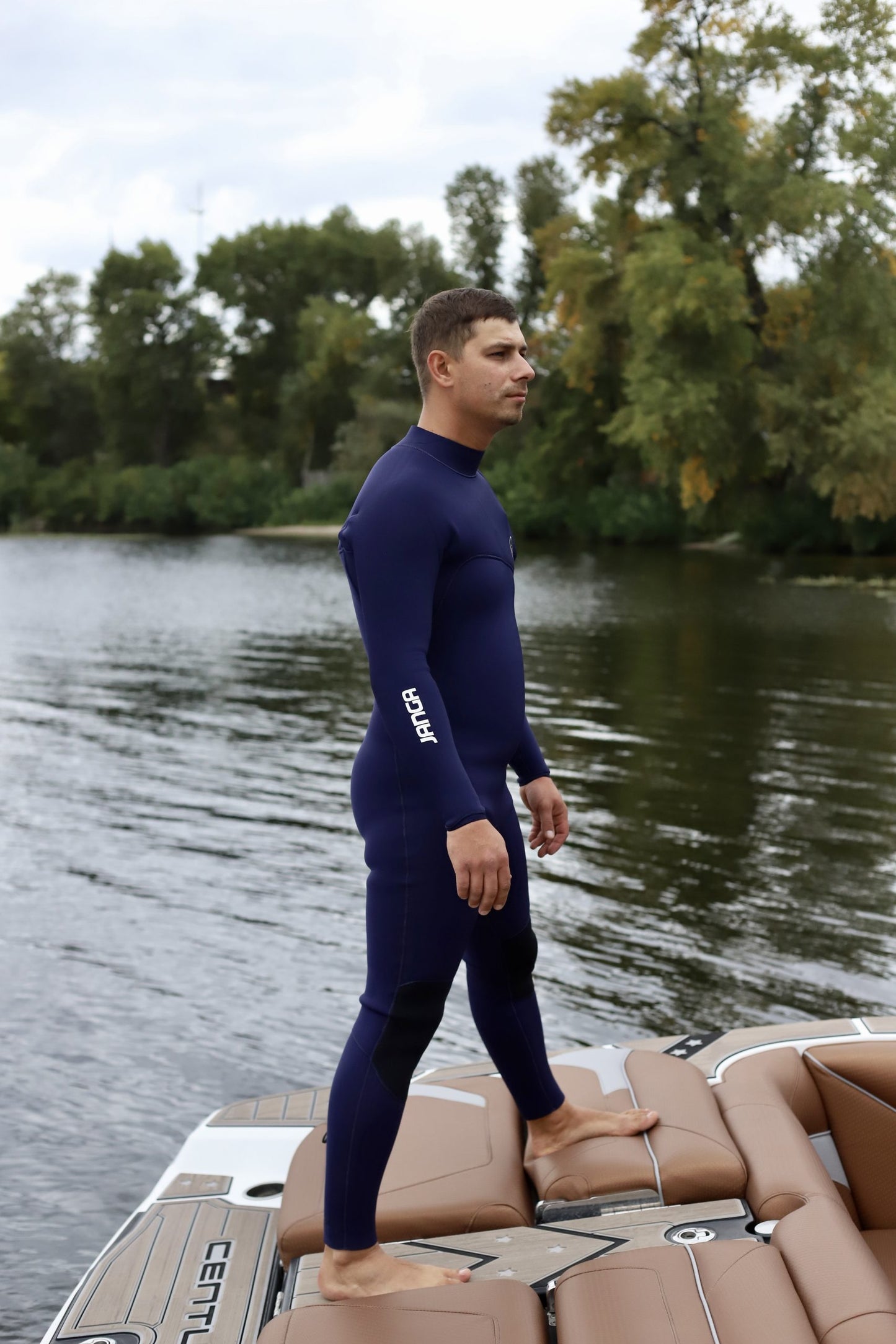 Wetsuit men Janga 4.4 blue