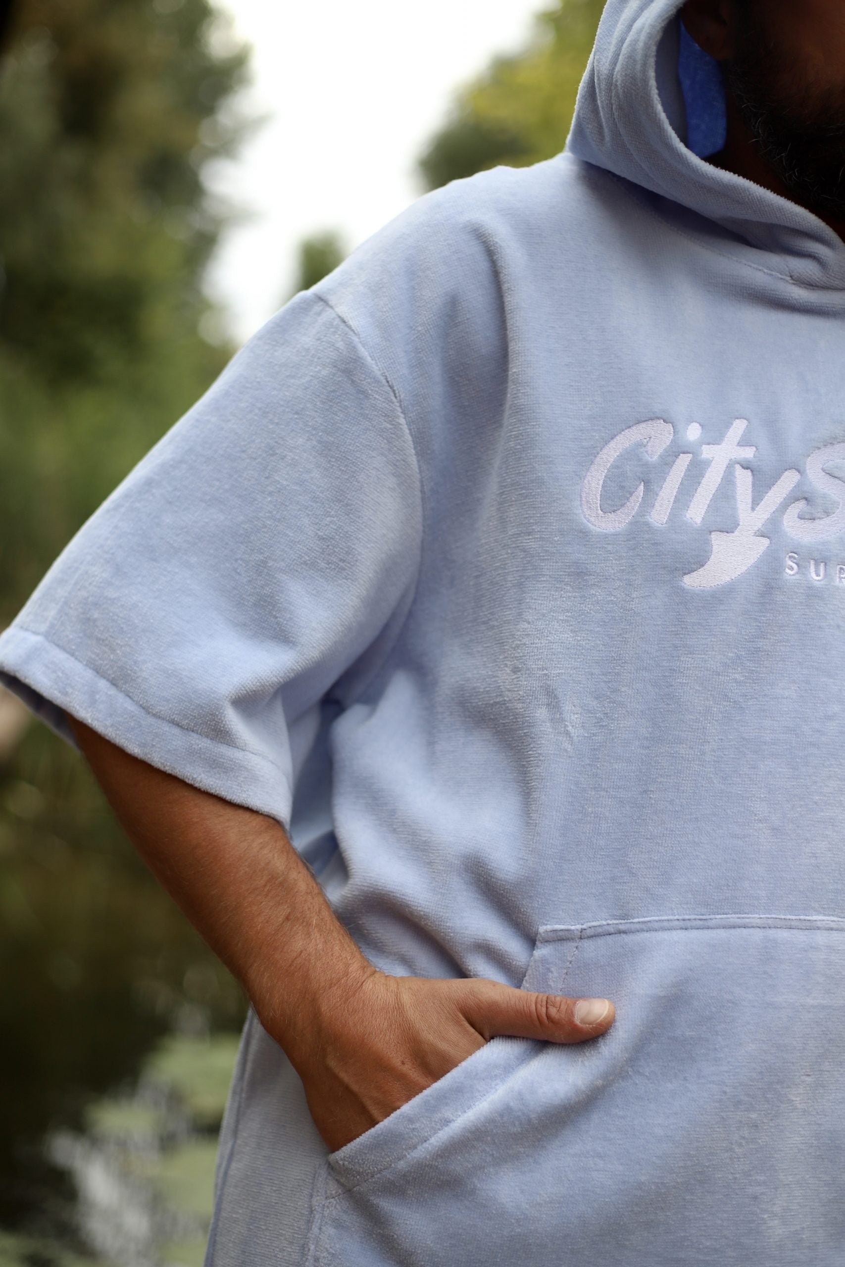 Пончо CitySwell махрове